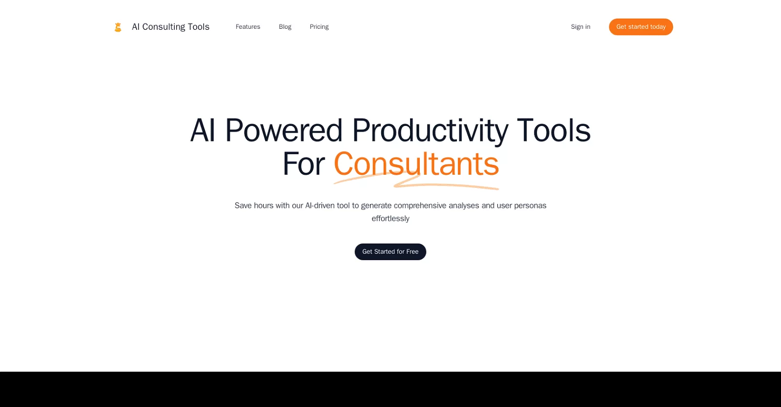 AI consulting tools